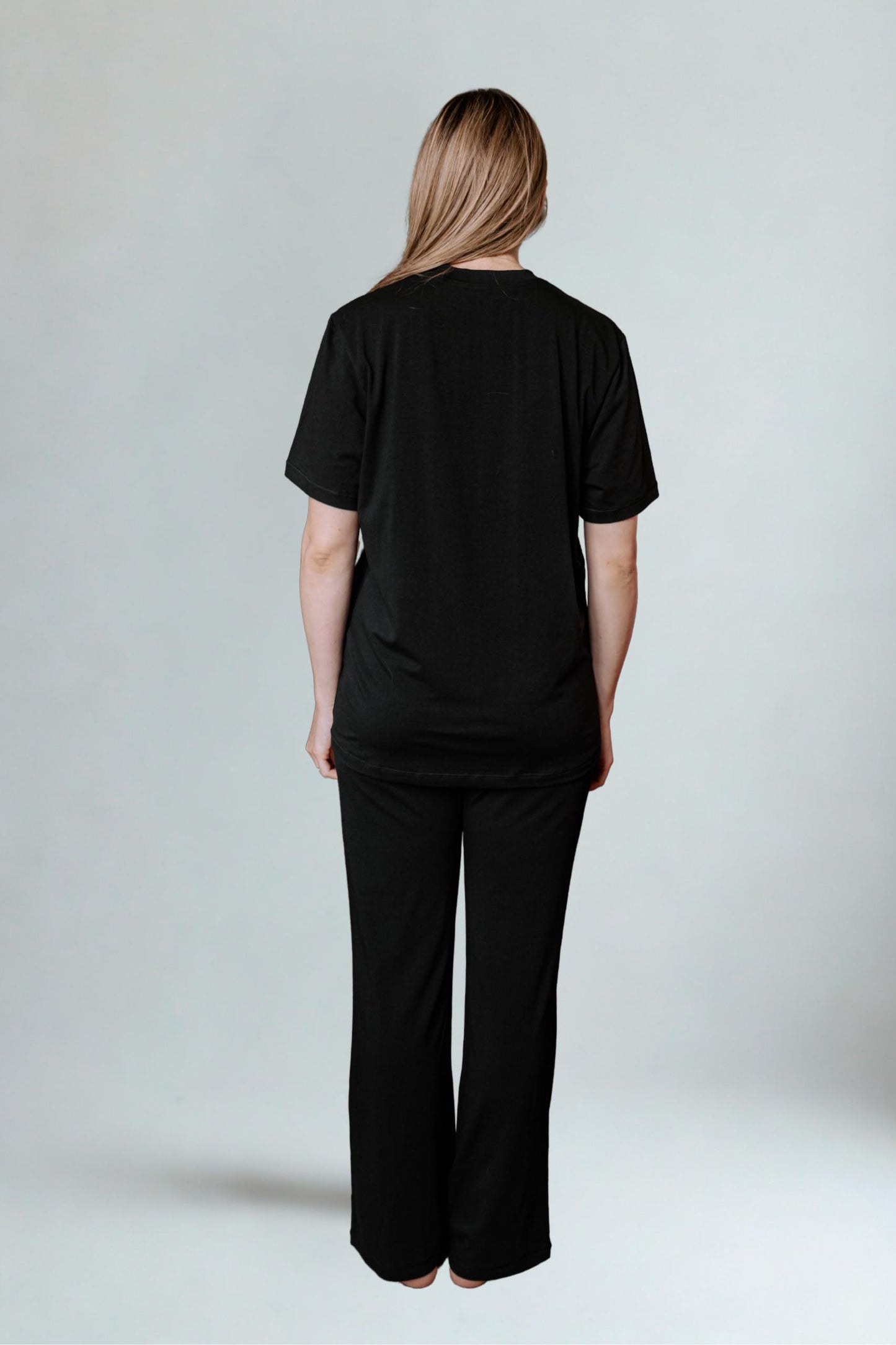 Goddess Gaia Short Sleeve Set Black